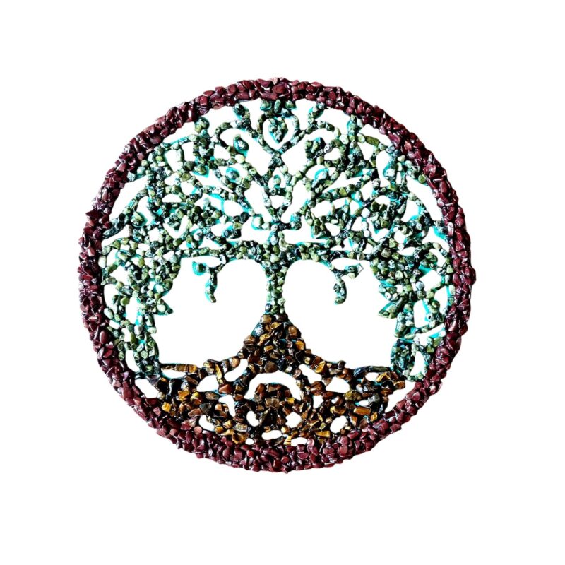 Árvore da Vida 35 cm Pedras Naturais