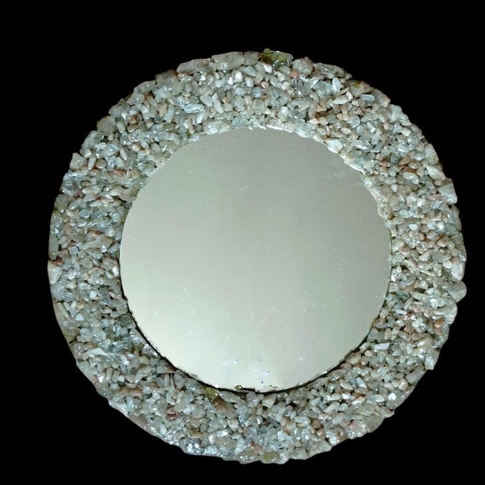 Espelho Água Marinha 50 Cm