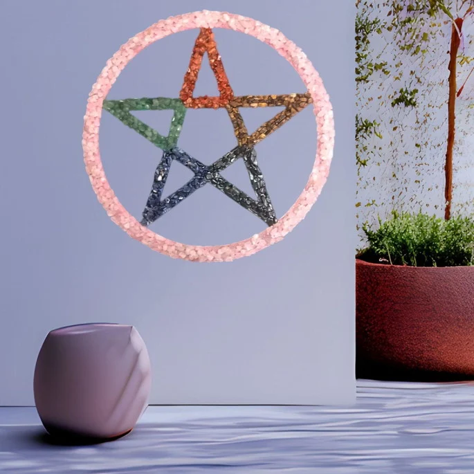 Pentagrama 5 Elementos 35 cm